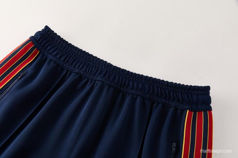 25/26 Roma White Full Zipper Jacket + Long Pants