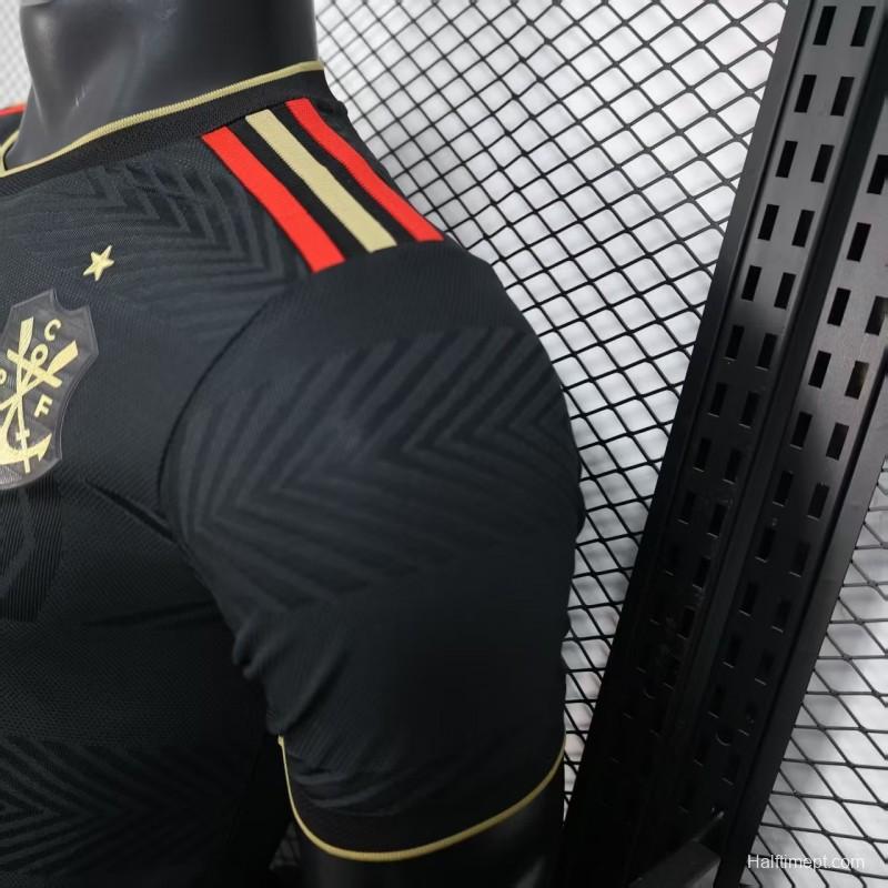 25/26 Player Version  Flamengo Away Black Jersey