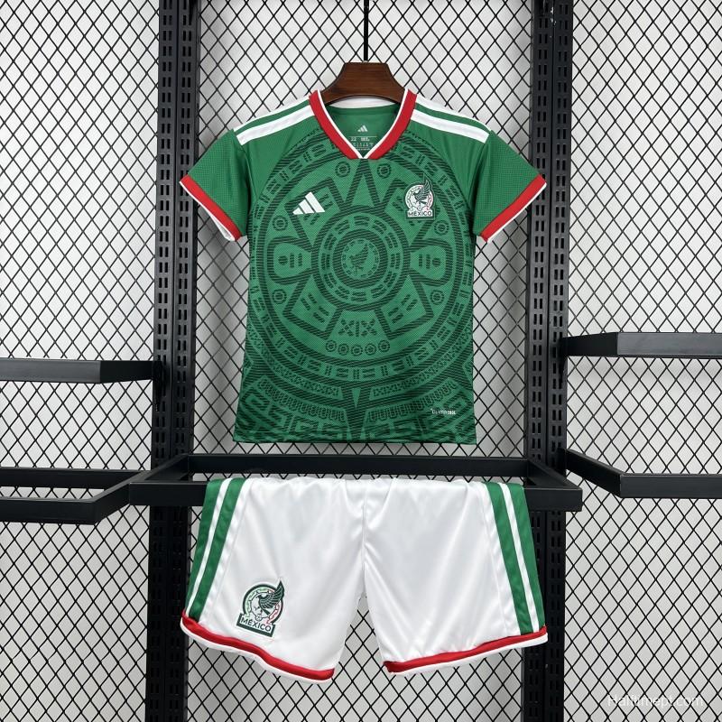 2026 Kids Mexico World Cup Home Kit