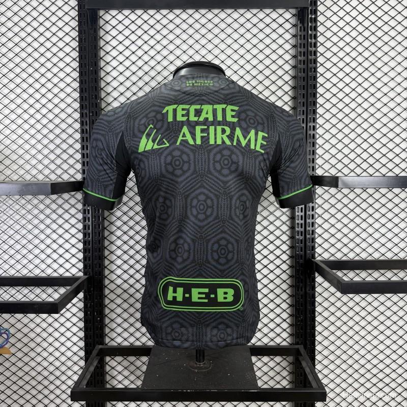 Player Version 25/26 Tigres UANL Adidas Third / Special Edition Black Jersey （SPORTIUMBET Ver.）