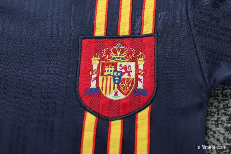 Retro Kids 1996 Spain Away Jersey