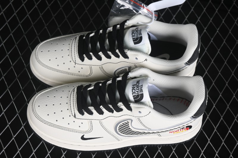Nike Air Force 1 '07 Low Collaboration Casual Skateboarding Shoes with Full-Length Air Cushion - DD1982-349