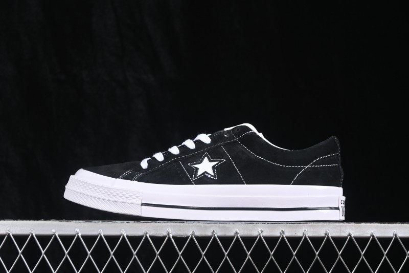 Converse One Star Pro Retro Canvas Skateboarding Shoes with Vintage Design - 158369C