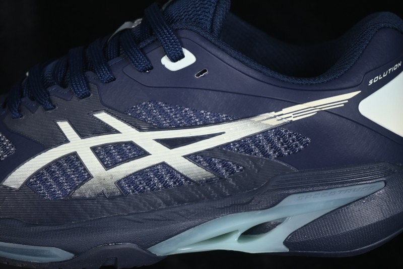 Asics Solution Speed FF 4 Retro Breathable Cushioned Running Shoes - 1041A532-300