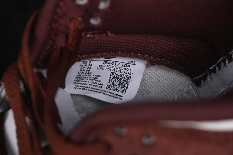 Nike SB Dunk Low Year of the Horse Wine Red Low-Top Skateboarding Shoes - IB4417-104