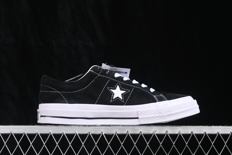 Converse One Star Pro Retro Canvas Skateboarding Shoes with Vintage Design - 158369C