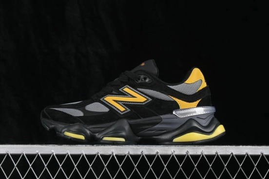 New Balance U9060 Retro Running Shoes with Mesh and Suede Upper - U9060TRZ