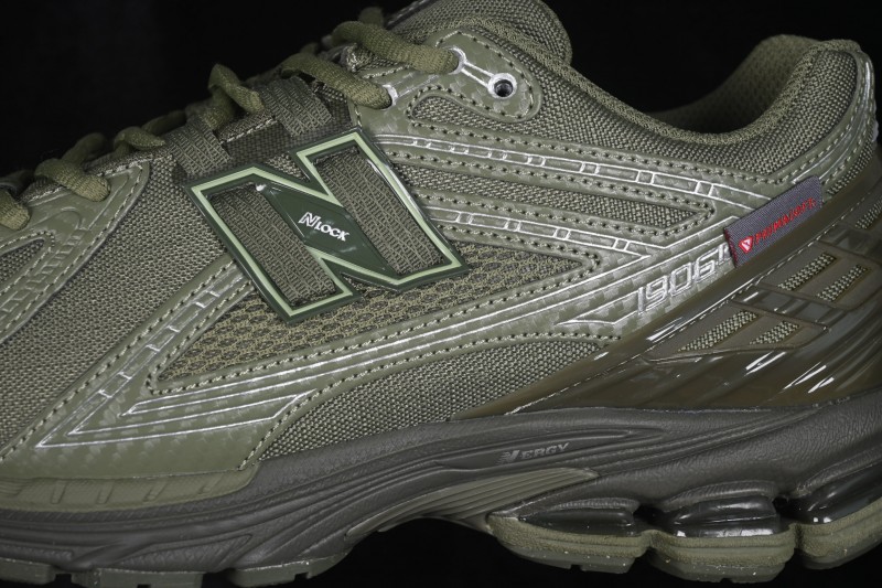 New Balance 1906 Series Retro Running Shoes with Breathable Mesh and T-Beam Support - U1906ROG
