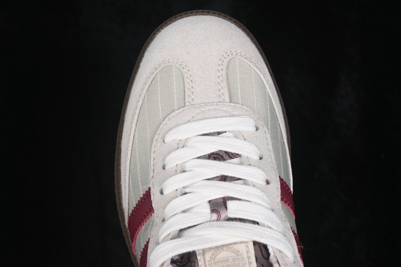 Adidas Samba OG Classic Sneakers with Retro Suede Overlays - KZ7552