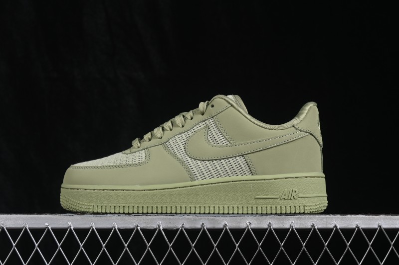Nike Air Force 1 '07 Low Retro Basketball Sneakers with Leather Upper - II9807-300