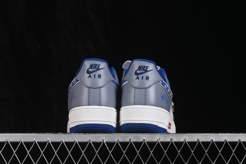 Nike Air Force 1 '07 Low Collaboration Casual Skateboarding Shoes with Full-Length Air Cushion - WY0655-106