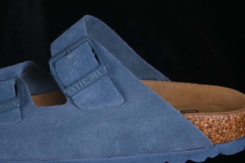 Birkenstock Sheepskin Lined Suede Sandals with Soft Footbed - 0560771