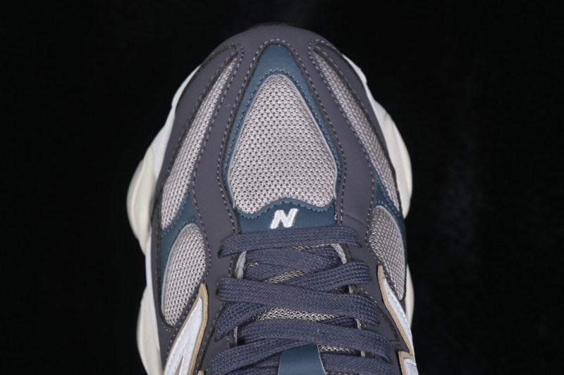 New Balance 9060 Retro Running Shoes with ABZORB Cushioning and Suede Overlays - U9060528