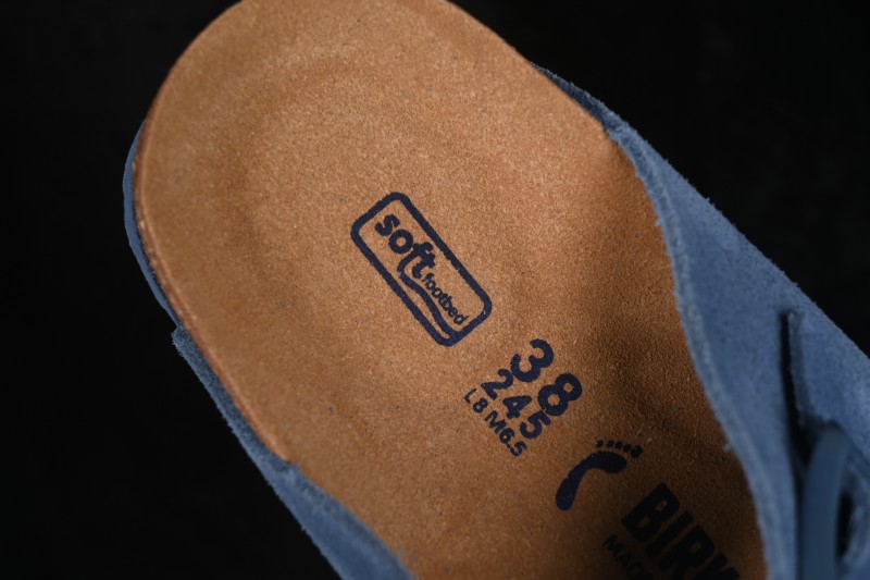 Birkenstock Sheepskin Lined Suede Sandals with Soft Footbed - 0560771