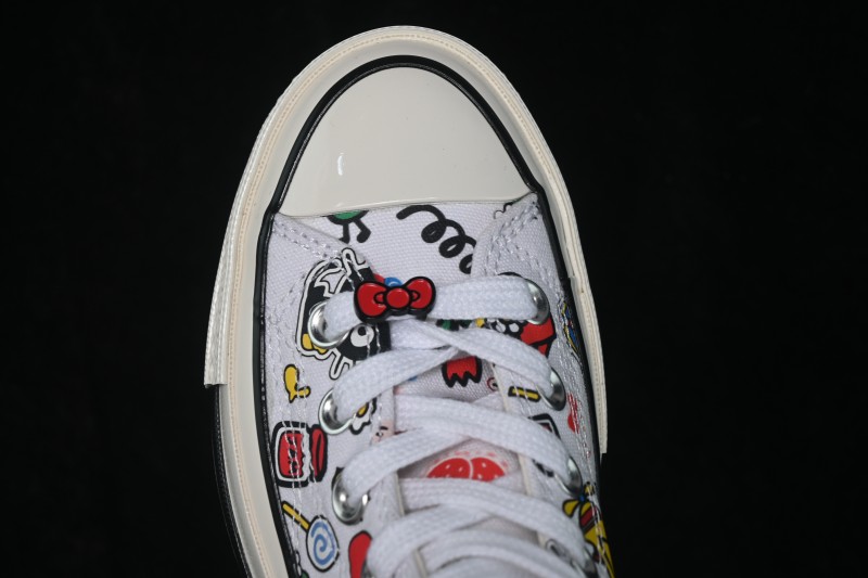 Converse x Hello Kitty and Friends Picnic Chuck Taylor All Star Hi Top Skate Shoes - A17696C