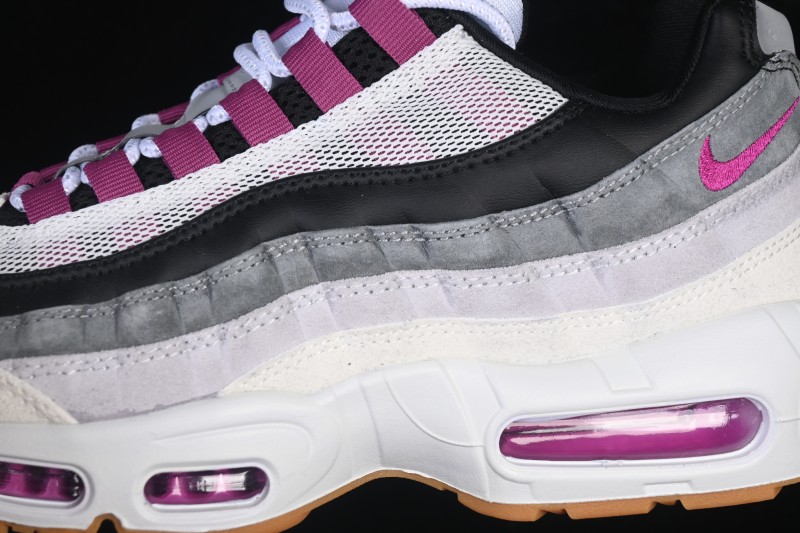 Nike Air Max 95 Retro Cushioned Running Shoes - HF7545-100