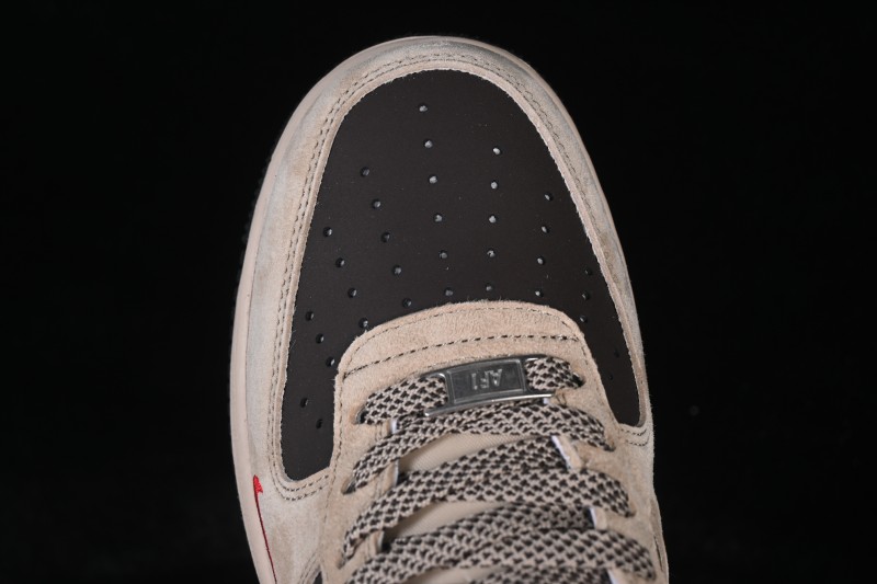 Nike Air Force 1 '07 Low Chinese New Year Limited Edition Light Khaki Casual Sneakers - XD0028-020