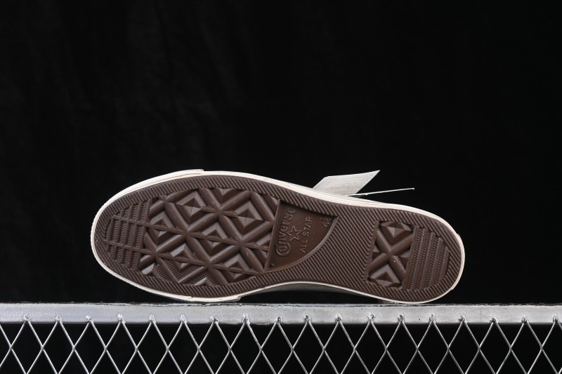 Converse Chuck 70 High-Top Canvas Sneakers with Suede Star Logo - A19148C