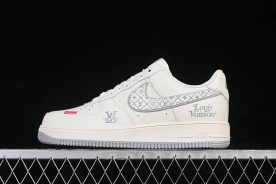 Nike Air Force 1 '07 Low LV Collaboration Monogram Casual Board Shoes - LV2288-001