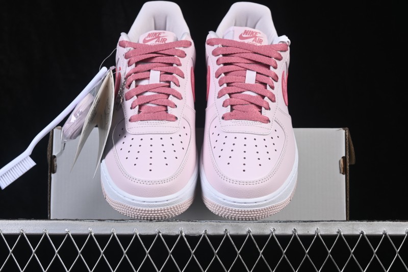 Nike Air Force 1 '07 Low Valentine's Day Limited Edition Casual Skate Shoes with Full-Length Air Cushion - IO8755-600