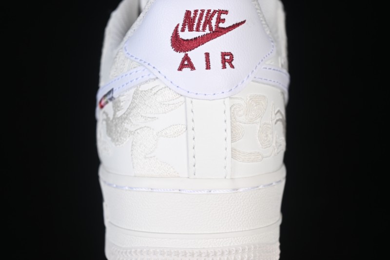 Nike Air Force 1 '07 Low Chinese New Year Limited Edition Casual Sneakers with Full-Length Air Cushion - IQ1119-011