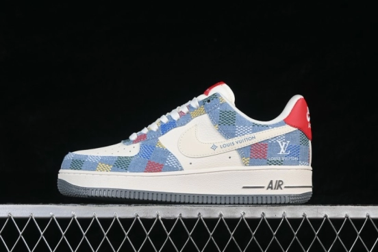 Nike Air Force 1 '07 Low Denim Vintage Casual Sneakers - DN1688-813
