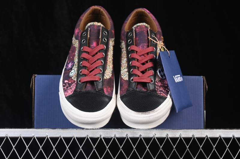 Vans Premium Old Skool 36 Distressed Vintage Skate Sneakers with Logo Accent - VN000D9RERG