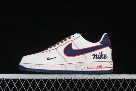 Nike Air Force 1 '07 Low Casual Sneakers with Multicolor Accents - NH0601-545