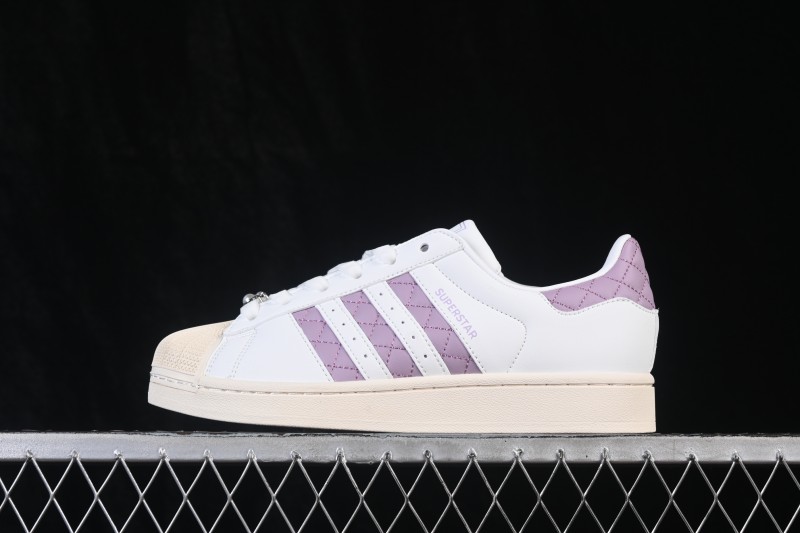 Adidas Originals Superstar II Casual Skateboarding Shoes with Classic Shell Toe - KJ7300