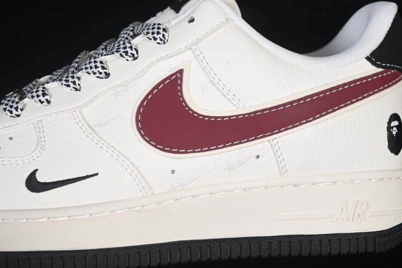 Nike Air Force 1 '07 Low Graffiti Monkey Print Casual Sneakers - MM3399-812