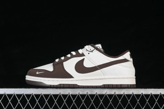 Nike SB Dunk Low Year of the Horse Brown White Embossed Limited Edition Low-Top Skateboarding Shoes - IQ1118-220