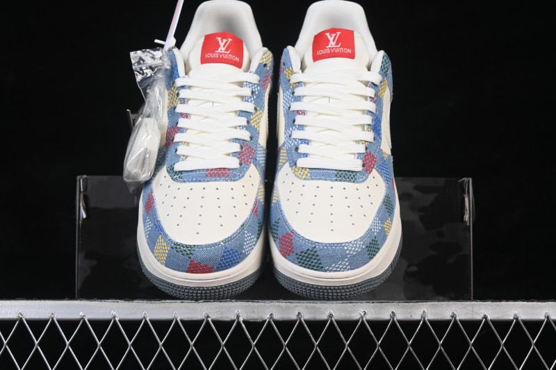 Nike Air Force 1 '07 Low Denim Vintage Casual Sneakers - DN1688-813
