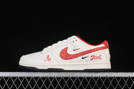 Nike SB Dunk Low Year of the Horse Premium Custom Skateboarding Shoes - MZ9588-861