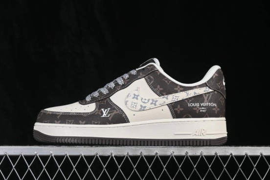 Nike Air Force 1 '07 Low Basketball Shoes with Full-Length Air Cushion - DW8806-010