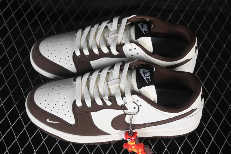 Nike SB Dunk Low Year of the Horse Brown White Embossed Limited Edition Low-Top Skateboarding Shoes - IQ1118-220