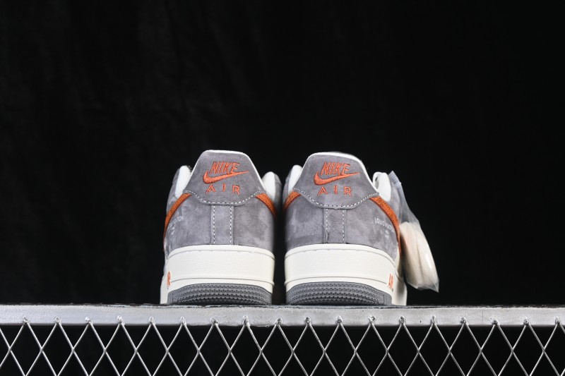 Nike Air Force 1 '07 Low Basketball Sneakers with Full-Length Air Cushion and Custom Box - DC9486-109