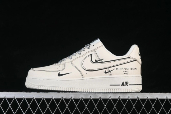 Nike Air Force 1 '07 Low Casual Sneakers in Cream White - LD1999-021