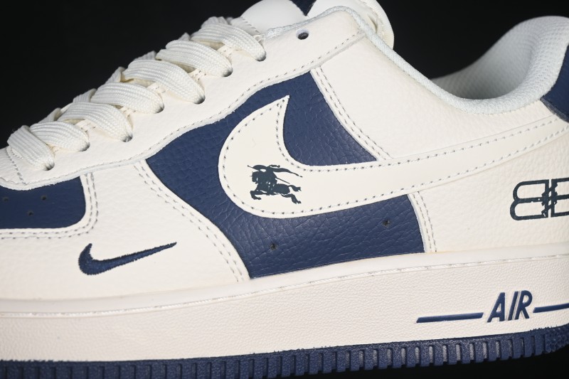 Nike Air Force 1 '07 Low Casual Sneakers with Color-Block Design - DN1688-817