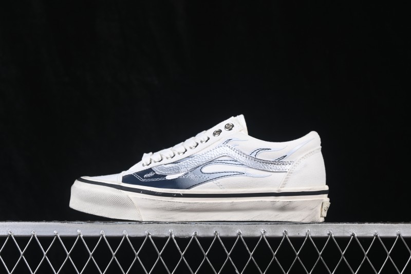 Vans Old Skool Flame Series Low-Top Casual Skateboarding Shoes - VN000D9RCCZ1