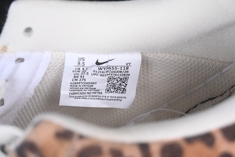Nike Air Force 1 '07 Low Collaboration Casual Skateboarding Shoes with Full-Length Air Cushion - WY0655-118