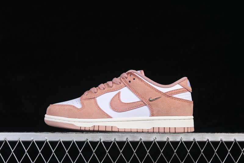 Nike SB Dunk Low Year of the Horse Pink White Low-Top Skateboarding Shoes - IB4417-102