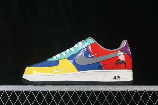 Nike Air Force 1 '07 Low Retro Basketball Shoes with Full-Length Air Cushion - DD1982-376
