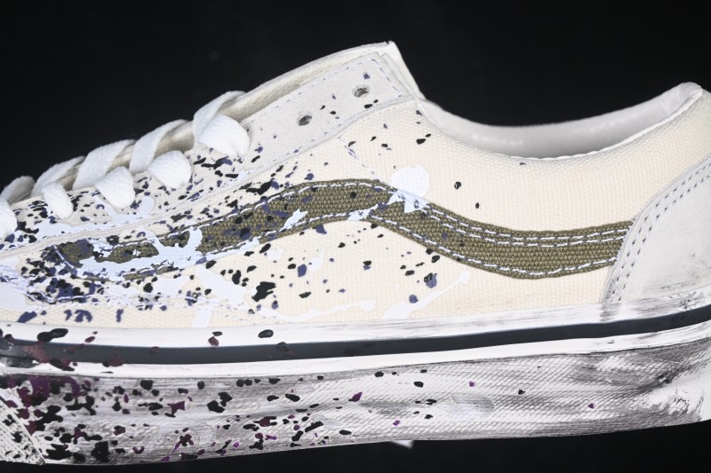 Vans Old Skool 36 Low-Top Skateboarding Shoes with Vulcanized Construction - VN000D9RDJR