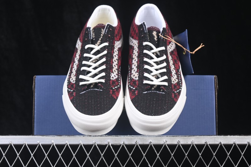 Vans Old Skool 36 Knit High-End Low-Top Casual Skate Shoes with Breathable Knitted Upper - VN000EFKBRD
