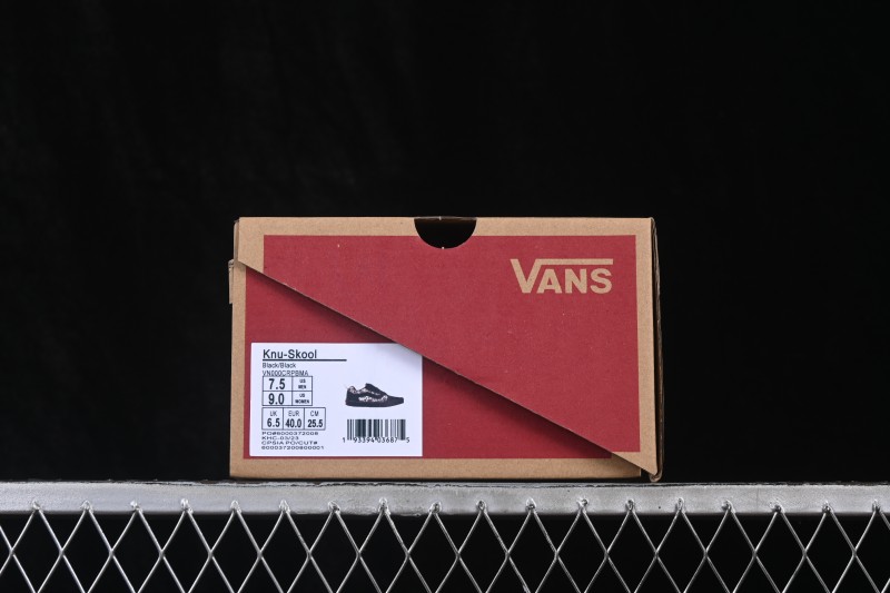 Vans Knu Skool Low-Top Casual Skateboarding Shoes - VN0009QC65BT1