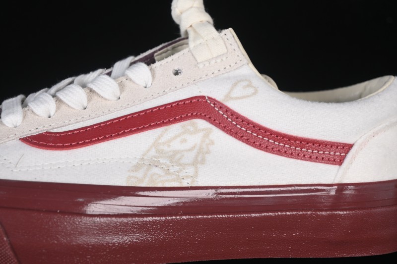 Vans Old Skool Lunar New Year Limited Edition Horse Year Low-Top Casual Skate Shoes - VN000EJUHRW