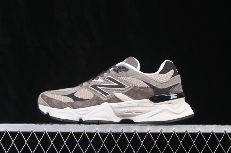 New Balance NB9060 Retro Running Shoes with ABZORB Cushioning and Suede Overlays - U90602JK