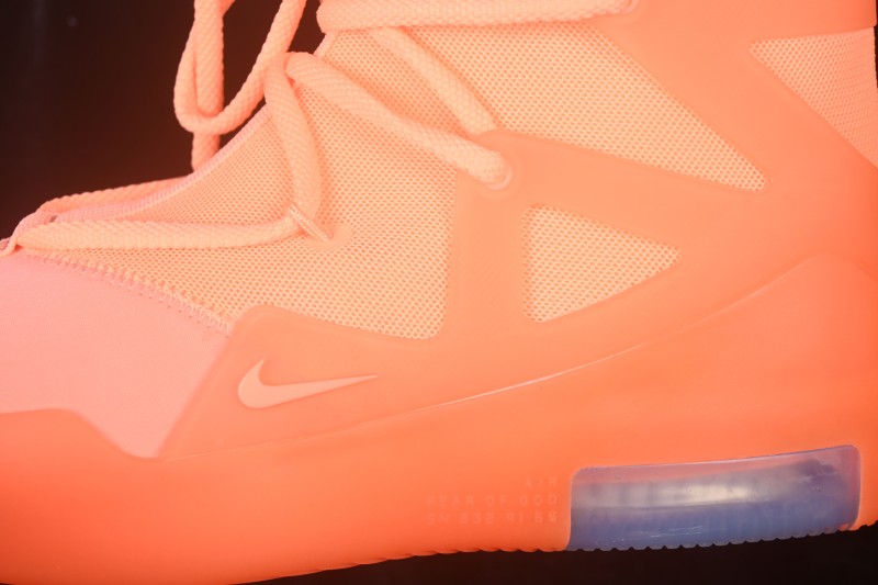 Nike Air Fear of God 1 String High-Top Basketball Sneakers with Double Zoom Air Cushioning - AR4237-800