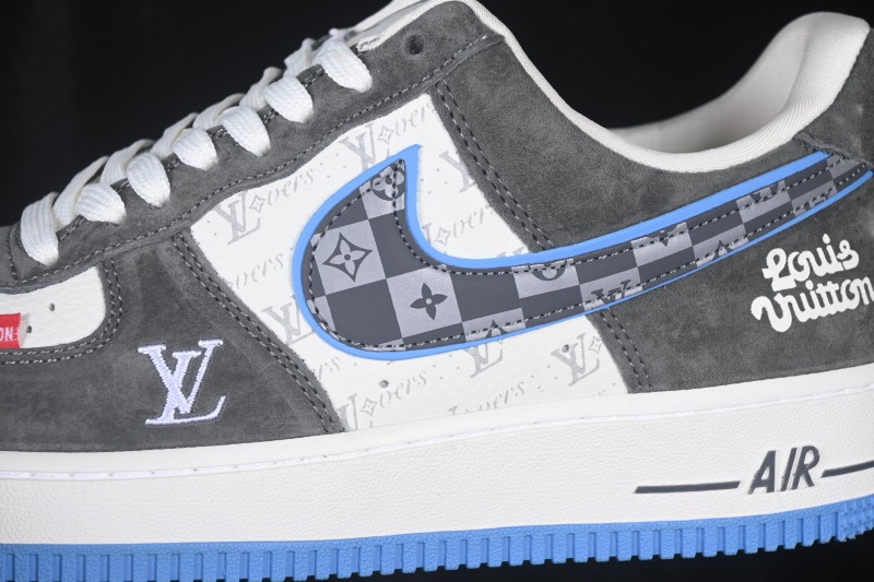 Nike Air Force 1 '07 Low Basketball Shoes with Full-Length Air Cushion - WY0655-111
