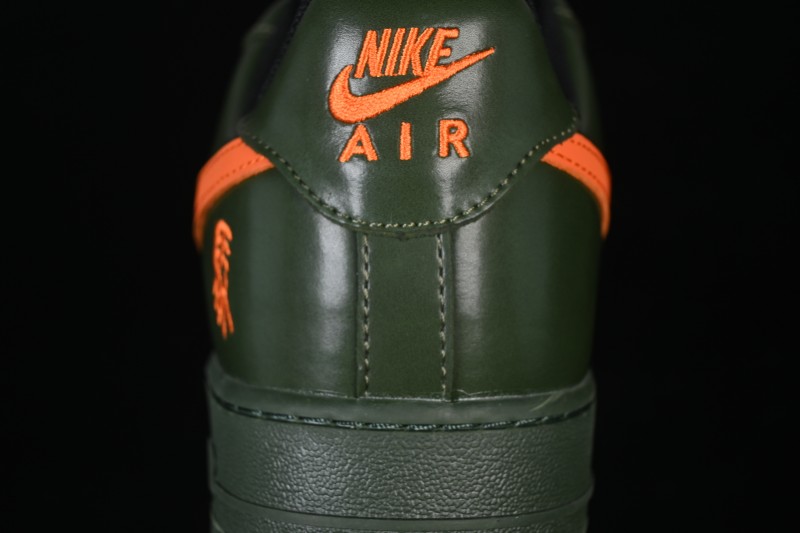 Nike Air Force 1 '07 Low Year of the Horse Edition Military Green with Orange Star Casual Skateboarding Shoes - XY9025-010